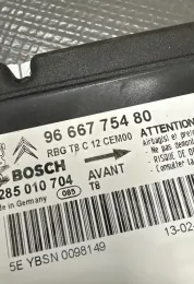 YBSN0098149 блок управління AirBag (SRS) Peugeot 3008 I 2012