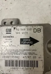 DBS0119536Y AirBag (SRS) control unit Opel Meriva A 2009