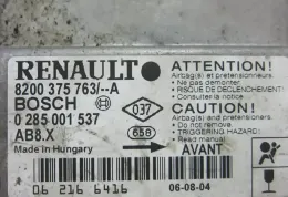8200375763A блок управления AirBag (SRS) Renault Clio II 2001