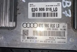 Блок управління 03G906016LQ audi a4 b7 2.0 tdi 0281013887