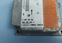 4D0959655C блок управління airbag (srs) Audi A8 S8 D2 4D 2000 р.в.