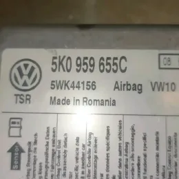 5C0959655B09W блок управління AirBag (SRS) Volkswagen Golf V 2008