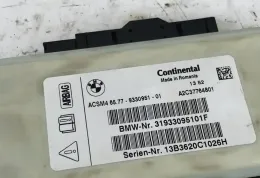 31933095101F блок управления AirBag (SRS) BMW 7 F01 F02 F03 F04 2009