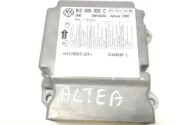 52040208C блок управления AirBag (SRS) Seat Altea 2005