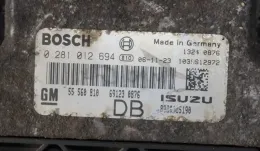 0281012 блок управління ECU Opel Astra H 2008