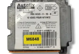 M6848 блок управления AirBag (SRS) Citroen Xsara 2001