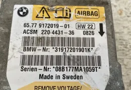 08B177MA1059T блок управління AirBag (SRS) BMW 5 E60 E61 2004