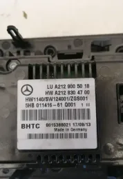 A2129005018 блок управления кондиционера Mercedes-Benz E W212 2014