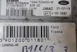 1S6A12A650AF блок управління ECU Ford Fiesta 2006