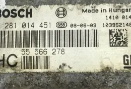 1039S21482 блок управления ECU Opel Astra H 2008