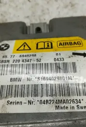 04B224MA02634 блок управління AirBag (SRS) BMW 3 E90 E91 2009