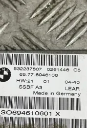 532237807 блок управления AirBag (SRS) BMW 7 E65 E66 2005