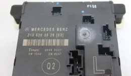 2198203526L блок управління комфорту Mercedes-Benz CLS C219 2008 р.в. - фото
