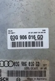 Блок управления ECU 0281012546 ecu audi a4 1.9tdi 03g906016gd