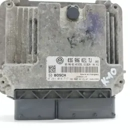 0281014717 блок управления ECU Skoda Octavia Mk2 (1Z) 2008