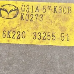 6K22C3325551 блок управління AirBag (SRS) Mazda 6 2002