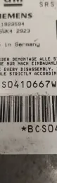 BCS0410667W блок управління AirBag (SRS) Opel Astra G 2000