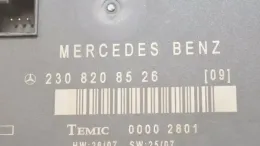 00002801 блок управления дверей Mercedes-Benz SL R230 2008