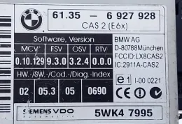 6927928 блок управления cas BMW 5 E60 E61 2009