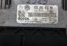 0261012242 блок управління двигуном Volkswagen Caddy 2007