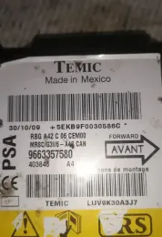 5EKB9F0030586C блок управления AirBag (SRS) Citroen C3 Pluriel 2010