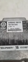 1212100P блок управління AirBag (SRS) Volkswagen Sharan 2011