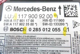 1179009200 блок управління AirBag (SRS) Mercedes-Benz CLA C117 X117 W117 2013