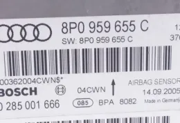 0285001666 блок управління airbag (srs) Audi A3 S3 8P 2007 р.в.