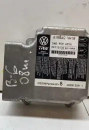 0039DPQZB4SP блок управління AirBag (SRS) Volkswagen PASSAT B6 2007