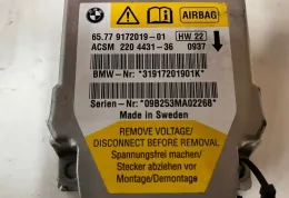 2204431360937 блок управления AirBag (SRS) BMW 5 E60 E61 2008