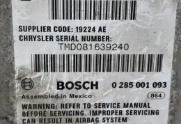 157268 блок управления AirBag (SRS) Chrysler Grand Voyager II 1989