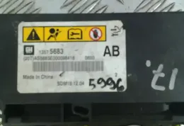 20TAW5683E000098416 блок управління AirBag (SRS) Opel Zafira A 2002