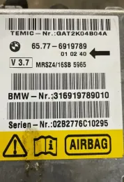 02B2776C10295 блок управления AirBag (SRS) BMW 5 E39 2002