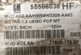 6KESLB4CH блок управления ECU Opel Astra H 2005