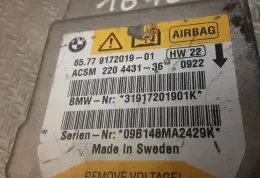 9172019 блок управления airbag (srs) BMW 5 E60 E61 2006