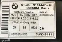 9114447 блок управління BMW 5 E60 E61 2005г