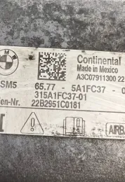 65775A1FC37 блок управления AirBag (SRS) BMW X6 G06 2023