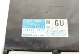 238000-4091 блок управления Toyota Prius (XW30) 2013