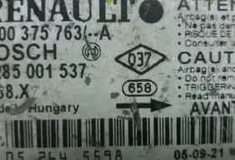 8200375769 блок управления AirBag (SRS) Renault Clio II 2005