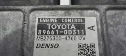 896610D311 блок управления ECU Toyota Yaris 2005