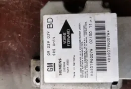 BDS0196007W блок управління AirBag (SRS) Opel Vectra B 2000