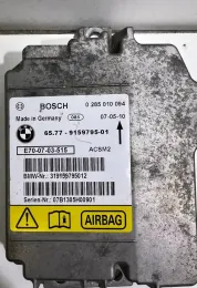 07B1305H0090 блок управления AirBag (SRS) BMW X5 E70 2008