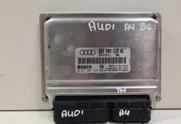 Блок управления 0261208228 8e0909518al audi a4 b6 1.8 t