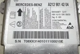 T08XX31401011100010E блок управління AirBag (SRS) Mercedes-Benz E W212 2012