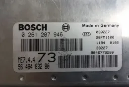 Блок керування двигуном Пежо 1,6 Bosch Me7.4.4