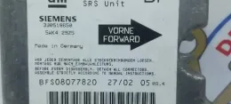 53599 блок управління AirBag (SRS) Opel Astra G 1998