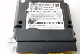 A2469024600 блок управління airbag (srs) Mercedes-Benz B W246 W242 2012 р.в. - фото