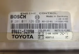 11280104 блок управления ECU Toyota Yaris 2004