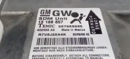 13188857GW блок управления AirBag (SRS) Opel Astra H 2005