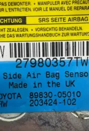 27980357T блок управления AirBag (SRS) Toyota Avensis T220 1999